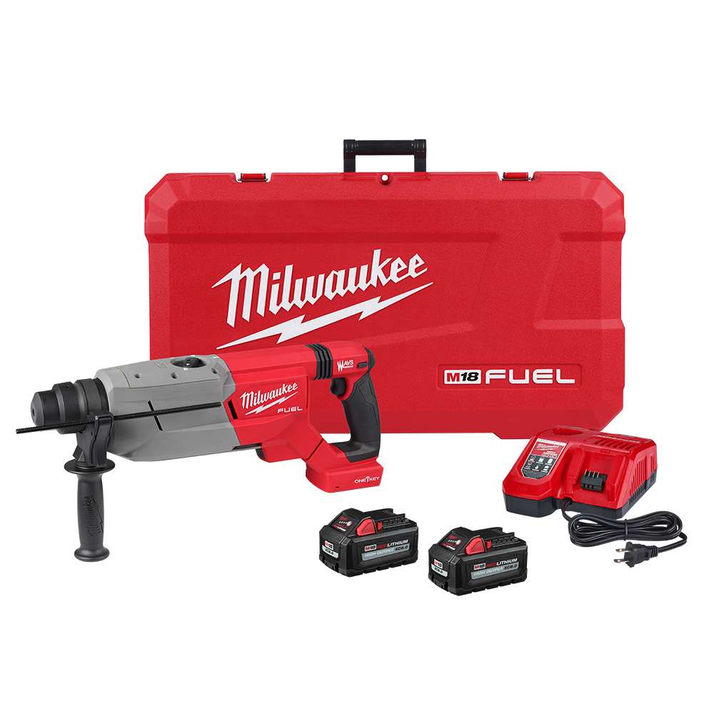 KIT DE ROTOMARTILLO CON MANGO EN D M18 FUEL SDS PLUS DE 1-1/4 CON ONE-KEY