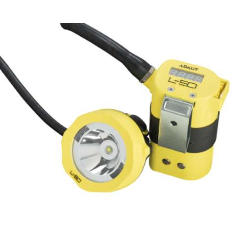 LINTERNA DE CASCO SIN CABLE ADALIT L-50 CON BATERIA Y CARGADOR