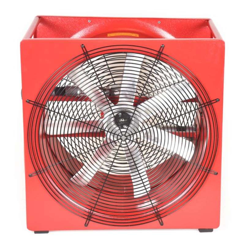 Extractor de humo con motor a turbina de agua SuperVac