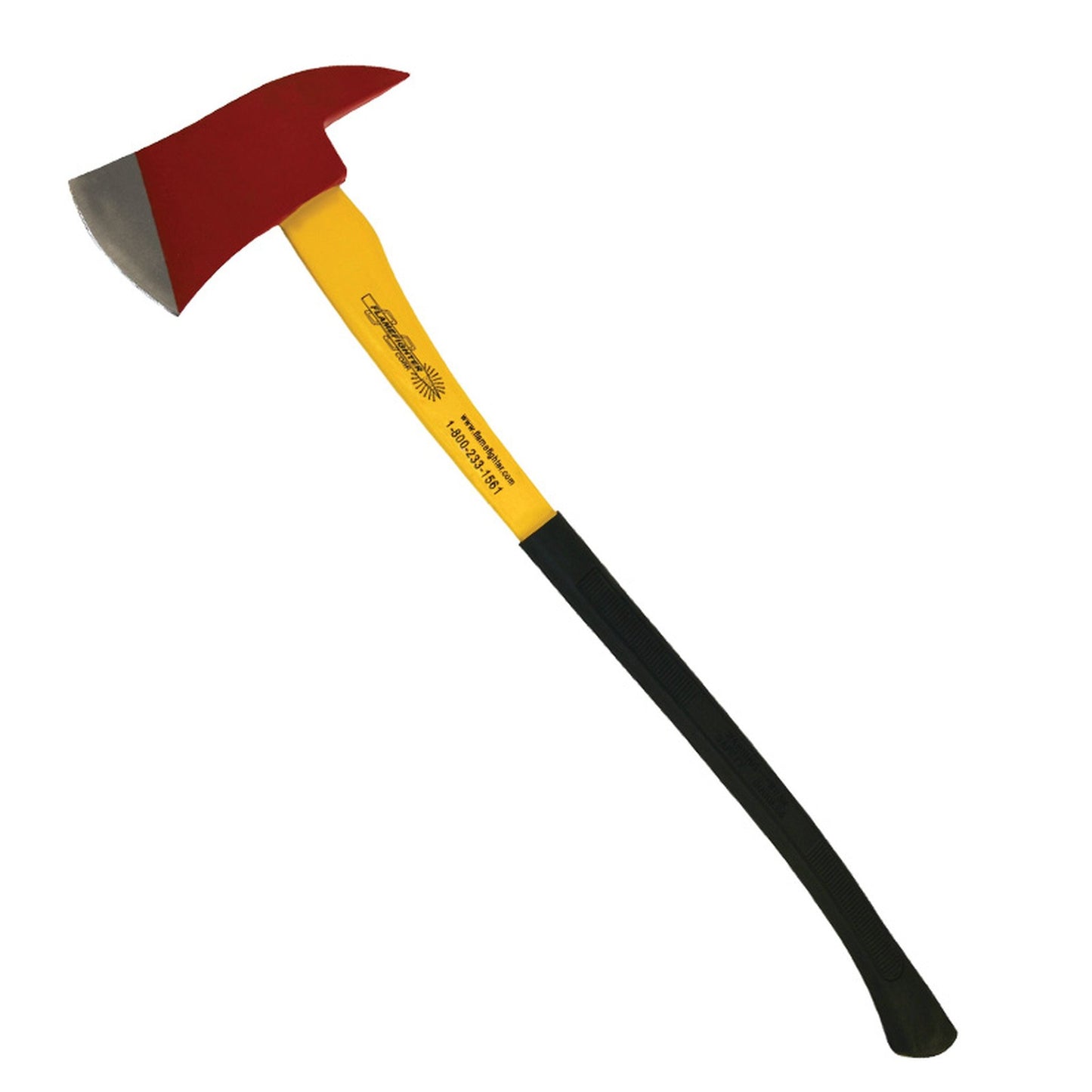 HACHA TIPO BOMBERO CON PICO Y MANGO DE FIBRA DE VIDRIO FLAMEFIGTHER