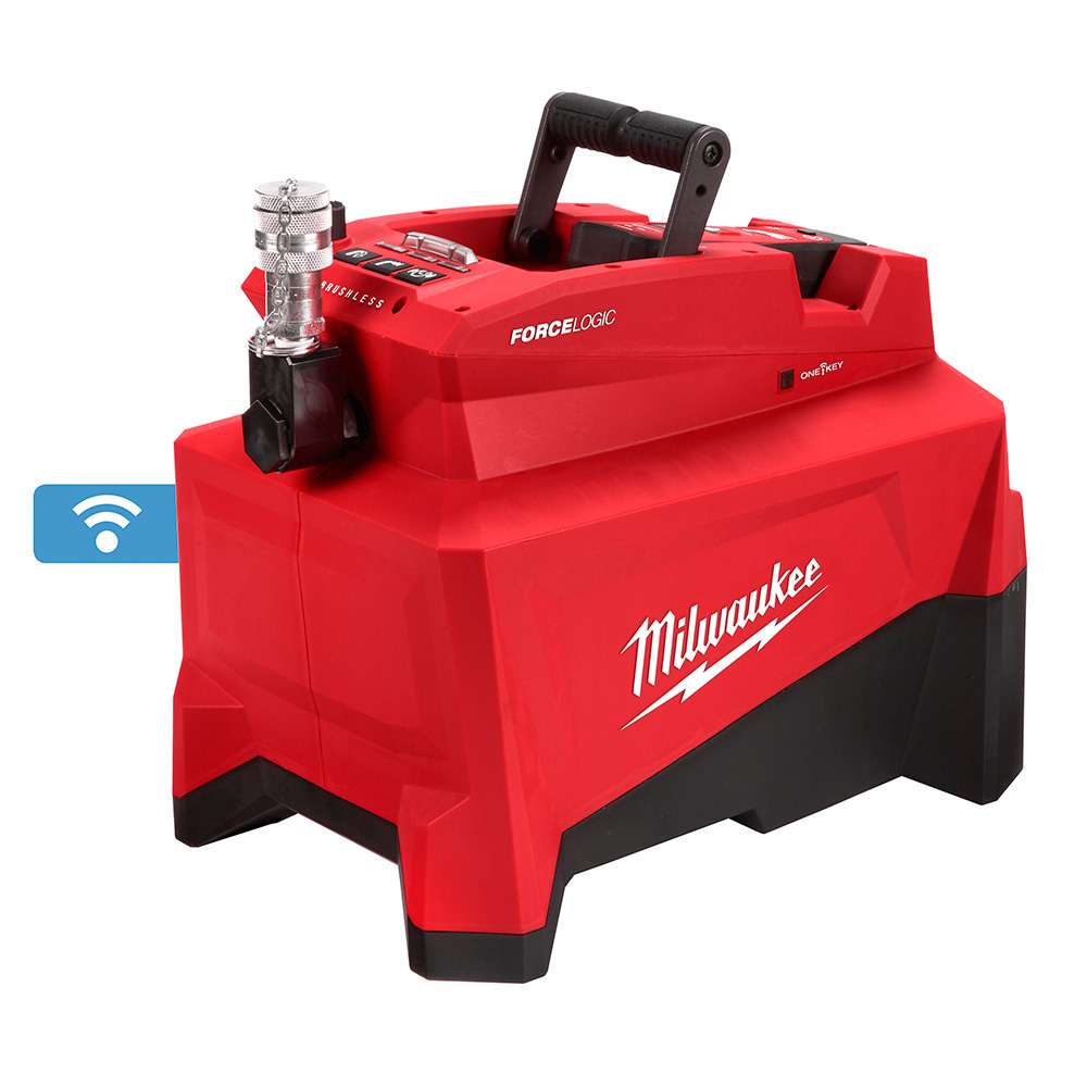 KIT DE BOMBA HIDRÁULICA M18 FORCE LOGIC DE 10.000 PSI BATERIA 12.0 AMP Y CARGADOR