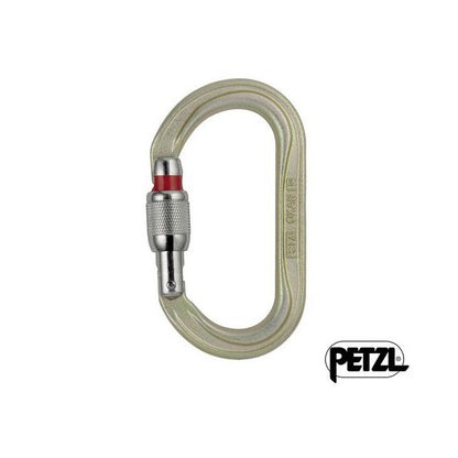 MOSQUETÓN SEGURIDAD ACERO OXAN SCREW-LOCK