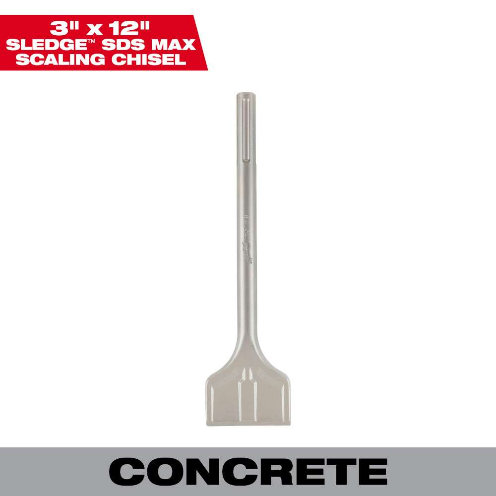 CINCEL DE DESCAMACIÓN SDS-MAX SLEDGE DE 3