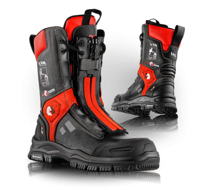 BOTA DE BOMBERO RED FIGHTER VM SAFETY FOOTWEAR