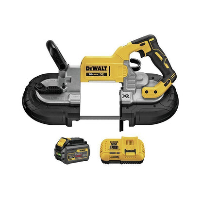 KIT SIERRA DE BANDA DEWALT CON CARGADOR Y BATERIA