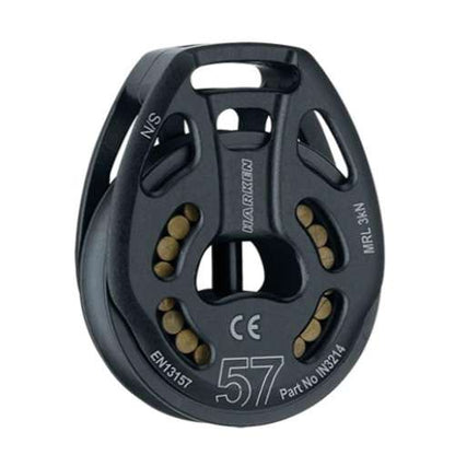 POLEA SIMPLE HARKEN BLACK MAGIC DE 57 MM