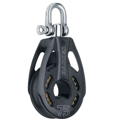 POLEA SIMPLE HARKEN BLACK MAGIC DE 75 MM