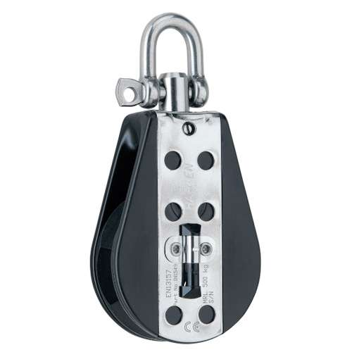 POLEA SIMPLE CLASICA HEXARATCHET 76 MM HARKEN