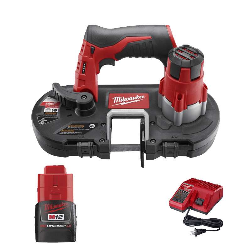 KIT SIERRA DE BANDA SUBCOMPACTA M12 FUEL CON BATERIA 3.0 AMP Y CARGADOR
