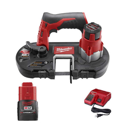 KIT SIERRA DE BANDA SUBCOMPACTA M12 FUEL CON BATERIA 3.0 AMP Y CARGADOR