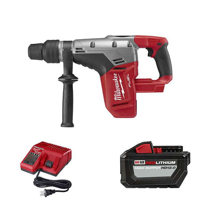 TALADRO PERCUTOR M18 FUEL 1-9/16 SDS MAX BATERIA 8.0 AMP Y CARGADOR