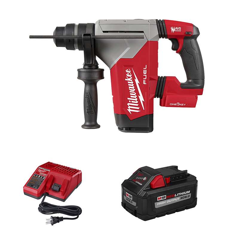 ROTOMARTILLO M18 FUEL 1-1/8 SDS PLUS CON ONE-KEY BATERIA 8.0 AMP Y CARGADOR