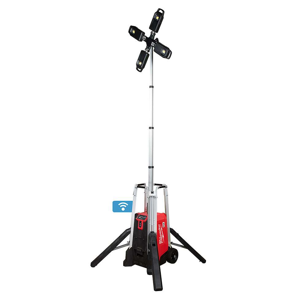 TORRE DE ILUMINACION MX FUEL TOWER 27000 LUMENES CON BATERIA Y CARGADOR