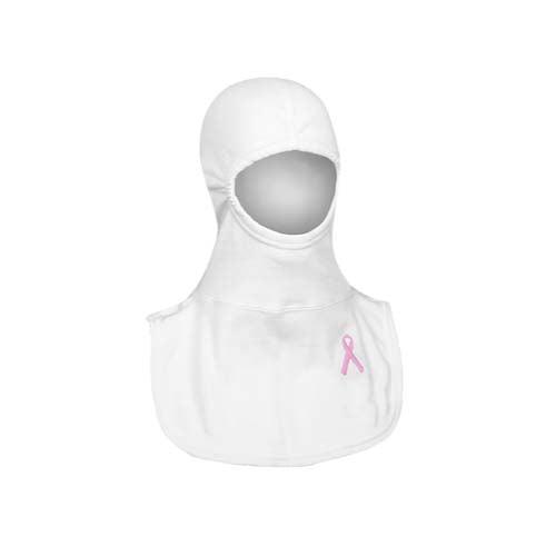 ESCLAVINA PAC II BLANCA CON CINTA ROSADA