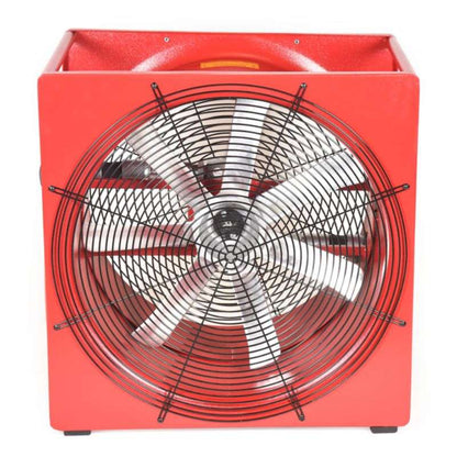 Extractor de humo con motor a turbina de agua SuperVac