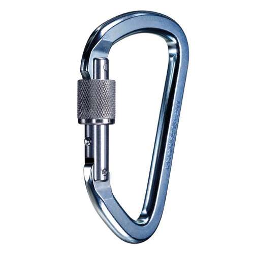 MOSQUETON SMC ACERO LITE ALLOY ROSCA 45 KN VARIEDADES