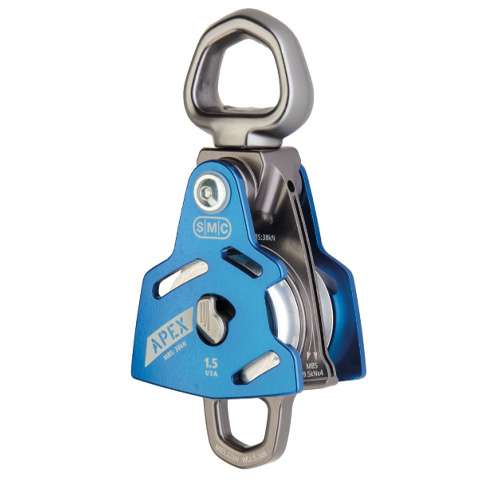 POLEA DOBLE ALUMINIO SMC GIRATORIA APEX 1.1 38 KN
