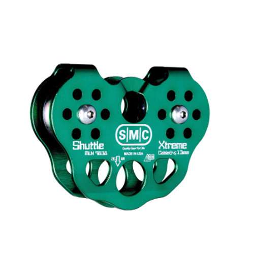 POLEA SHUTTLE XTREME PARA CABLE O CUERDA 26 KN