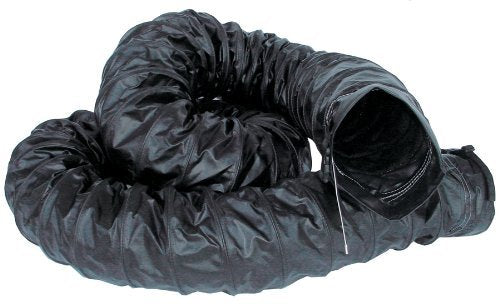 KIT MANGA DE VENTILACION DE 8 PULGADAS NEGRA DE 25 PIES