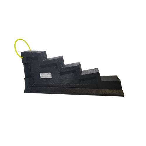 MEDIUM STEP CHOCK 291/2 x 9 Base x 41/2W x 171/4H