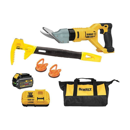 KIT PARA REMOCION DE PARABRISAS DEWALT CON BATERIA Y CARGADOR