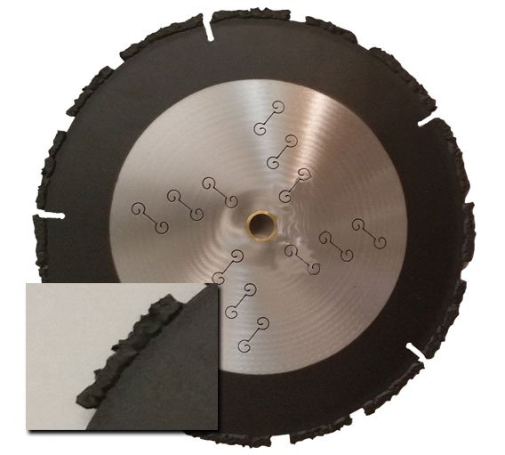 ROOF RIPPER EXTERMELY AGRESSIVE 12 pulgadas DIAMETER