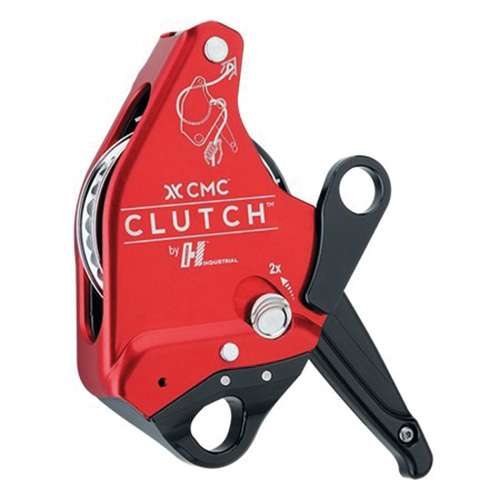 DESCENDEDOR MULTIFUNCIONAL NFPA CLUTCH 13 MM ROJO CMC HARKEN